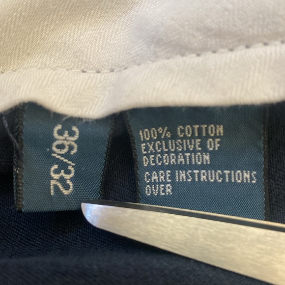 POLO by RALPH LAUREN FLAT-FRONT "PRESTON PANT"  Size 36 X 32 - Picture 9 of 9